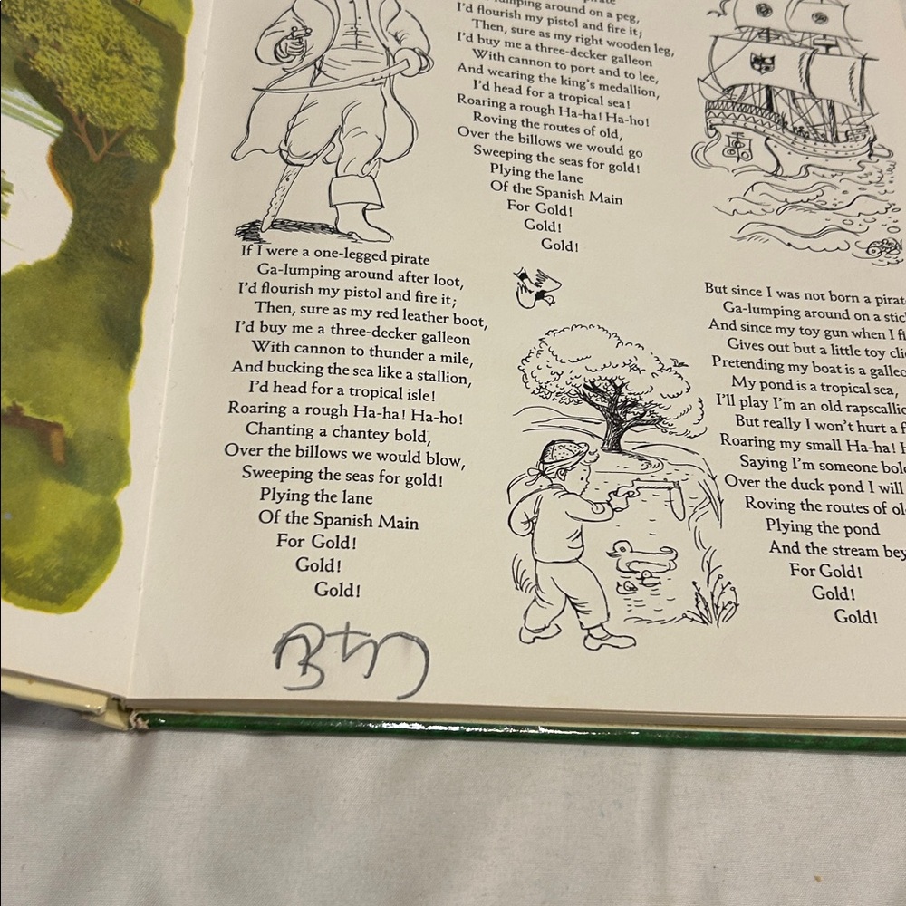 The Golden Book of Poetry, 85 Childhood Favorites, Jane Werner, Gertrude Elliott - Picture 5 of 5